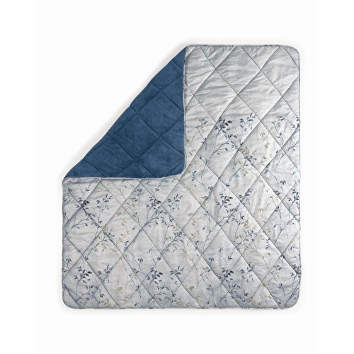 Cotton Box Velvet Tek Kişilik Yorgan Nitsa Denim 155x215 Cm Cotton Box Velvet Tek Kişilik Yorgan Nitsa Denim 155x215 Cm