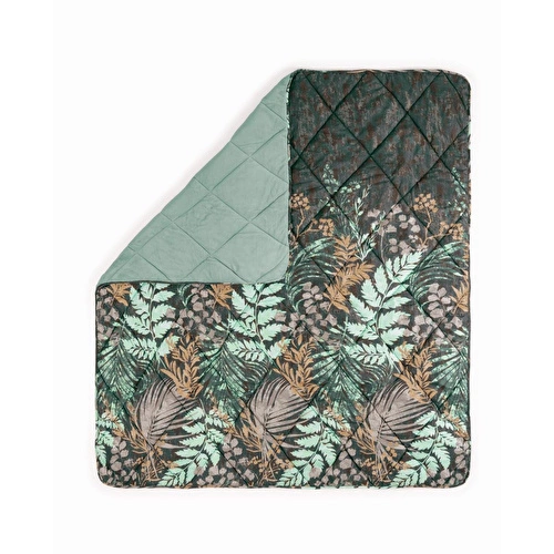 Cotton Box Velvet Tek Kişilik Yorgan Clorasa Mint 155x215 Cm