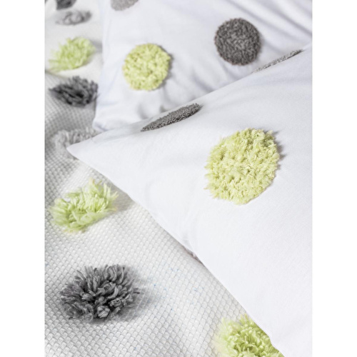 Cotton Box Bonny Çift Kişilik Pike Takımı Leroy Gri