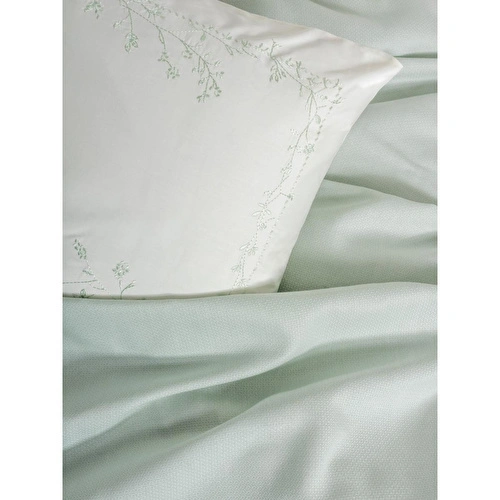 Cotton Box Serenity Bambu Çift Kişilik Pike Takımı Brisa Mint