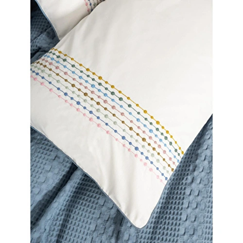 Cotton Box Aura Çift Kişilik Pike Takımı Pebble Indigo Cotton Box Aura Çift Kişilik Pike Takımı Pebble Indigo