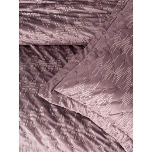 Cotton Box Smart Çift Kişilik Yatak Örtüsü Kadife Varaklı Luz Pudra Cotton Box Smart Çift Kişilik Yatak Örtüsü Kadife Varaklı Luz Pudra