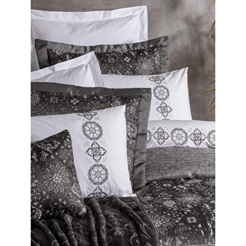 Cotton Box Platinium Çeyiz Seti Valeria Antrasit