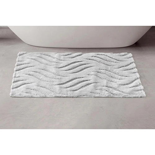 Cotton Box Pamuklu Paspas Skay Açık Gri 60x100