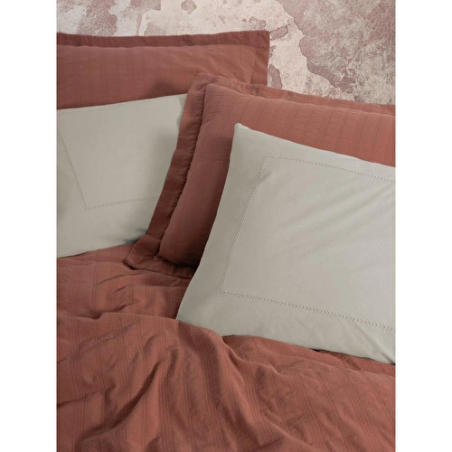 Cotton Box Natura Çift Kişilik Yatak Örtüsü/pike Takımı Vilo Kiremit