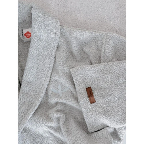 Cotton Box Wellness Bornoz Stone Gri S/m