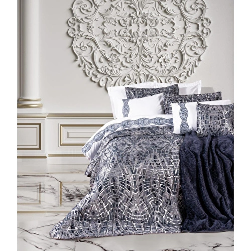 Cotton Box Platinium Çeyiz Seti Marissa Lacivert