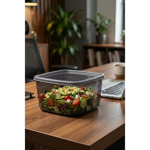 Vienev 12'li Kare Hava Geçirmez Saklama Kabı Antrasit (1,4 Lt - 850 Ml - 500 Ml - 270 Ml) Vienev 12'li Kare Hava Geçirmez Saklama Kabı Antrasit (1,4 Lt - 850 Ml - 500 Ml - 270 Ml)