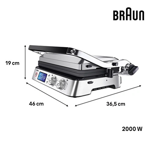 Braun Multıgrıll 9 Pro, Cg9043 Contact Izgara Ve Tost Makinesi Braun Multıgrıll 9 Pro, Cg9043 Contact Izgara Ve Tost Makinesi