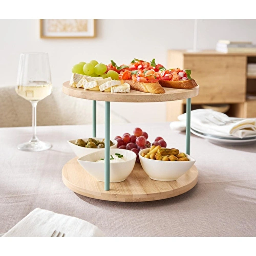 Tchibo Katlı Sunum Tabağı, Döner, Etajer