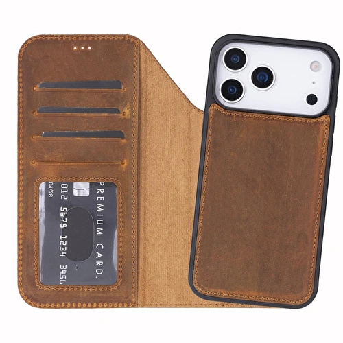 Bloominbag Bloomcase Magic Wallet Moccasin Apple Iphone 17 Pro Max (6.9