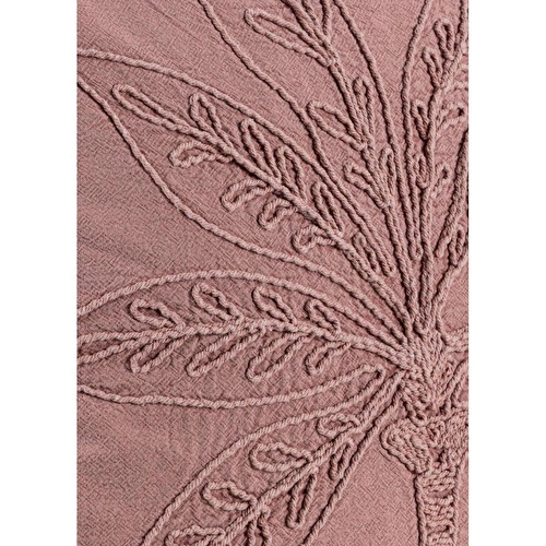 The Mia Püsküllü Kırlent Gül Kurusu 45x45cm