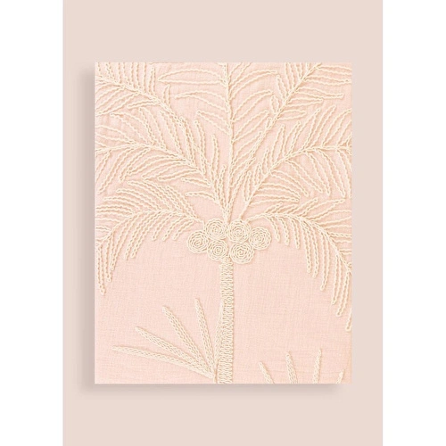 The Mia Çift Kişilik Yatak Örtüsü Seti 3 Parça Pudra