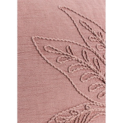 The Mia Püsküllü Kırlent Gül Kurusu 35x50cm