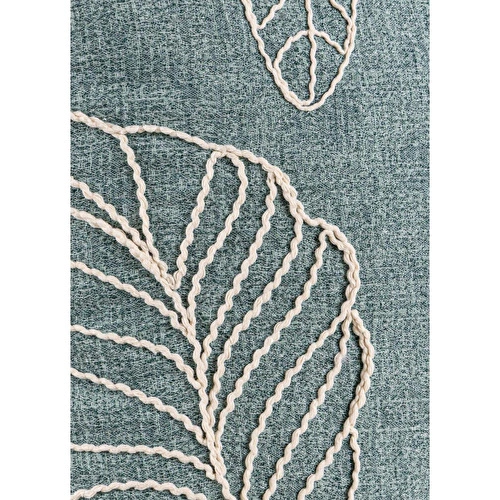 The Mia Püsküllü Kırlent Yeşil 45x45cm