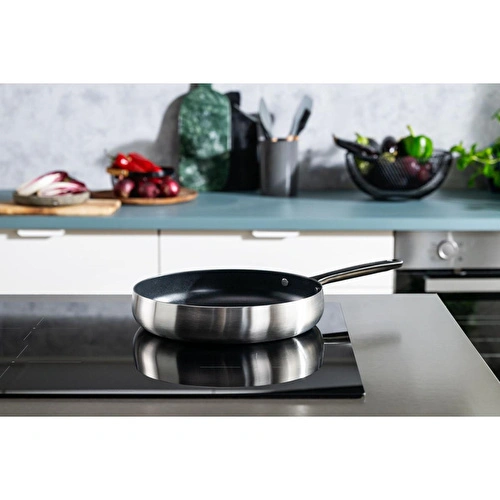 Berghoff Home Belly 2li Yapışmaz Yüzeyli Tava Seti 20-24cm Füme Siyah