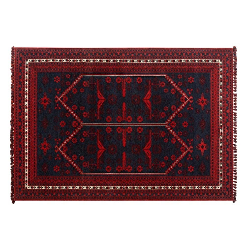Mudo Home Jina Hali Kirmizi Laci̇vert 160x230