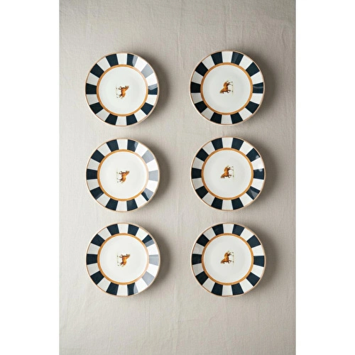 Bernardo Natural 6 Parça Pasta Takımı