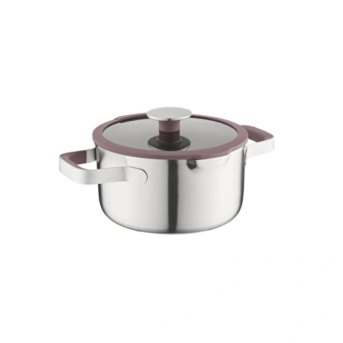 Berghoff Home Elements Kapaklı Güveç Tenceresi 20cm Peppercorn