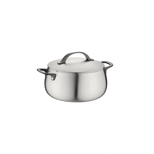 Berghoff Home Belly Kapaklı Tencere 24cm Füme Siyah