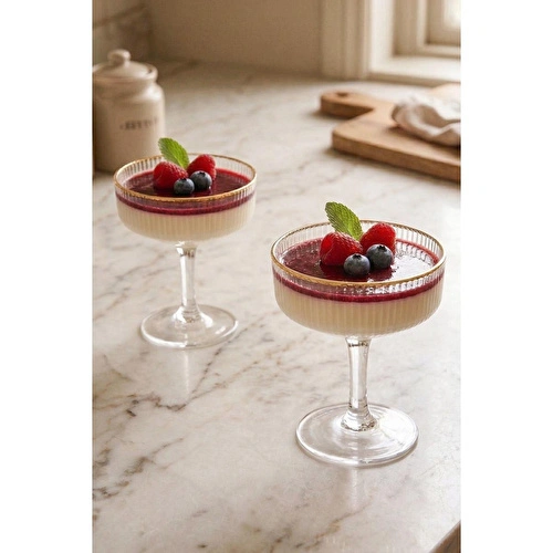 Rakle Splendid Gold 4'lü Cup Dondurmalık Seti 190 Cc Rakle Splendid Gold 4'lü Cup Dondurmalık Seti 190 Cc