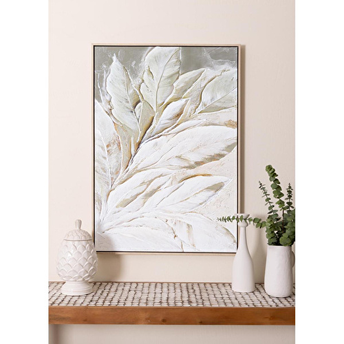 The Mia Luna Leaf Kanvas Tablo 70x100 Cm