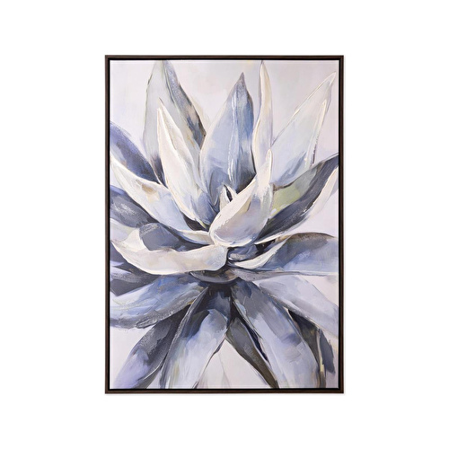 The Mia Neutral Floral Kanvas Tablo 70x100 Cm Tbl0105 The Mia Neutral Floral Kanvas Tablo 70x100 Cm Tbl0105