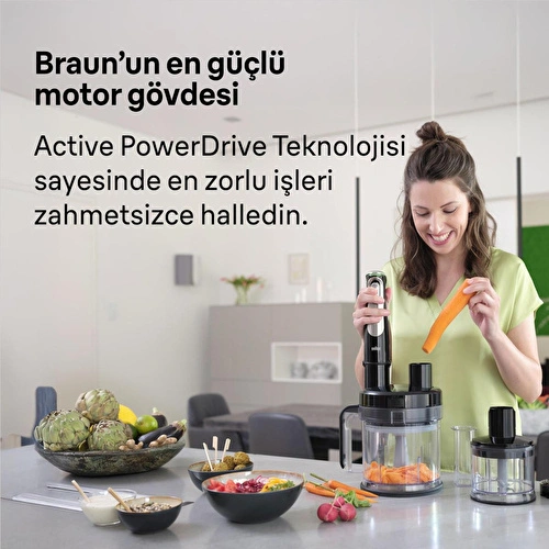 Braun Multiquick 9 El Blenderi Mq9187xli Braun Multiquick 9 El Blenderi Mq9187xli