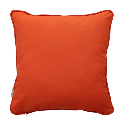 Mudo Home Mari̇n Fish Nakişli Kirlent Beyaz Turuncu 50x50 Cm