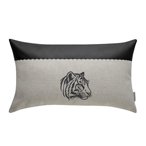 Mudo Home Wild Kaplan Kirlent Gri̇ 30x50 Cm