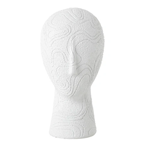 Mudo Home Modern Beyaz Bi̇blo 12x15x24 Cm