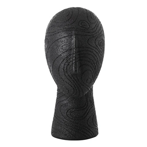 Mudo Home Modern Si̇yah Bi̇blo 13x17x28 Cm