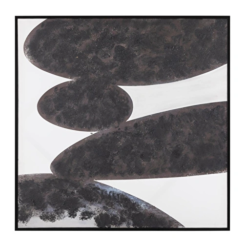 Mudo Home Thai Stone Ii Çerçeveli̇ Yağliboya Tablo 100x100 Cm