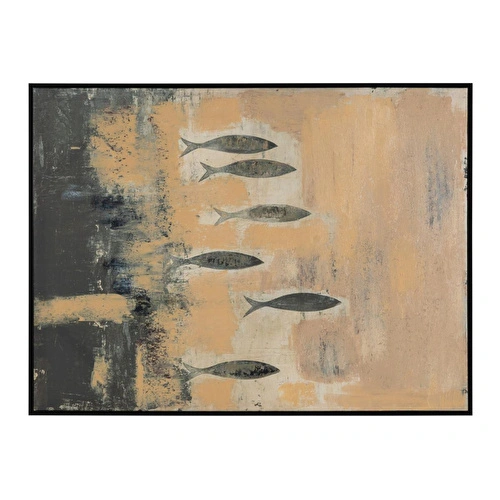 Mudo Home Finra Çerçeveli̇ Yağliboya Tablo 90x120 Cm