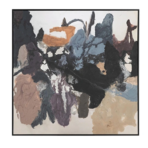 Mudo Home Lumora Çerçeveli̇ Yağliboya Tablo 120x120 Cm