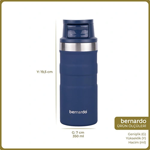 Bernardo Comfort Termos 350 Ml Lacivert Bernardo Comfort Termos 350 Ml Lacivert
