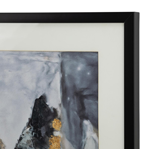 Mudo Home Perio Çerçeveli̇ Cam Tablo 80x80cm Mudo Home Perio Çerçeveli̇ Cam Tablo 80x80cm