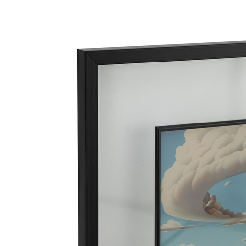 Mudo Home Lumen Çerçeveli̇ Cam Tablo 60x60 Cm Mudo Home Lumen Çerçeveli̇ Cam Tablo 60x60 Cm