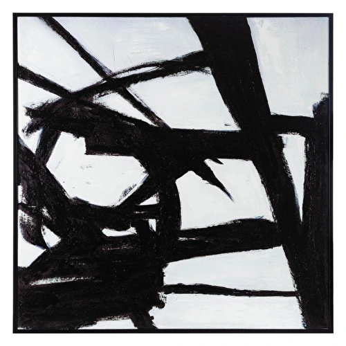 Mudo Home Birmingham Çerçeveli̇ Yağli Boya Tablo 100x100cm