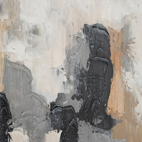 Mudo Home Azure Çerçeveli̇ Yağliboya Tablo 100x100 Cm