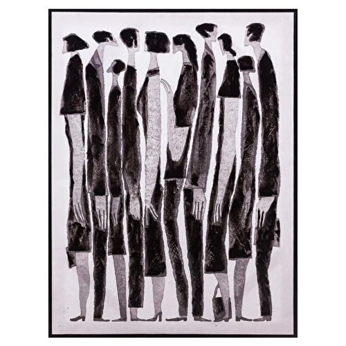 Mudo Home Homo Sapiens Çerçeveli̇ Yağli Boya Tablo 90x120cm