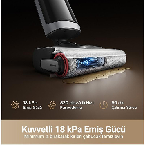 Dreame H14 Dual Akıllı Islak Kuru Süpürge