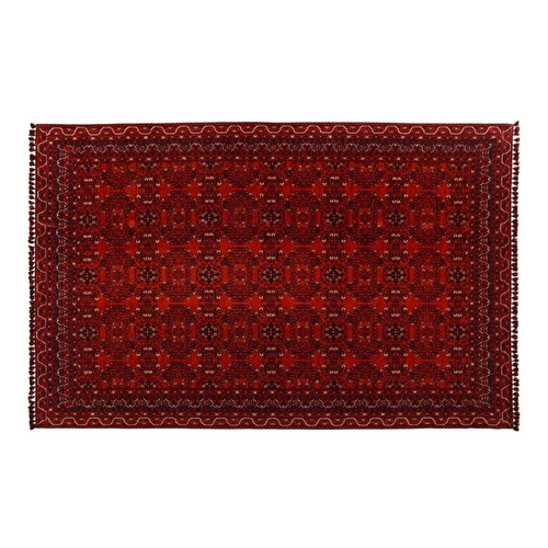 Mudo Home Jina Bold Hali Kirmizi Laci̇vert 200x300