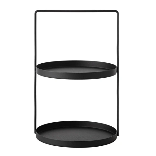 Mudo Home Kare Si̇yah Metal Düzenleyi̇ci̇