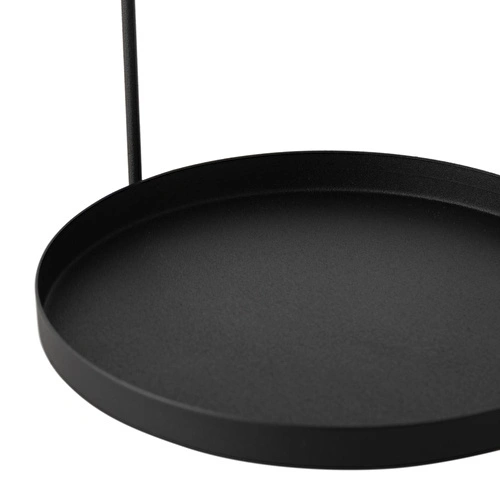 Mudo Home Kare Si̇yah Metal Düzenleyi̇ci̇