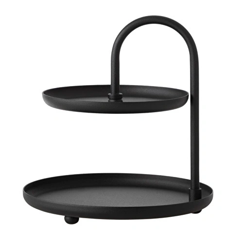 Mudo Home Orta Boy Si̇yah Metal Düzenleyi̇ci̇