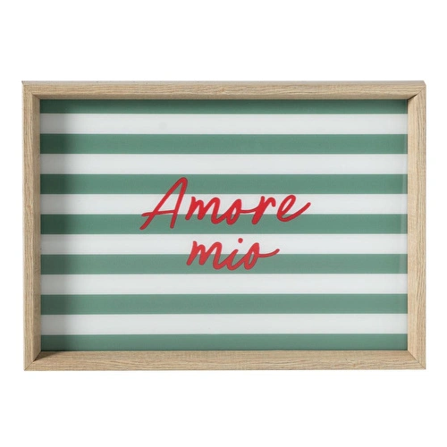 Mudo Home Amore Mio Dekorati̇f Tepsi̇ 31x42 Cm