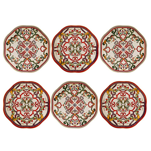 Lucky Art Velora Bone 20 Cm 6li Tabak Seti