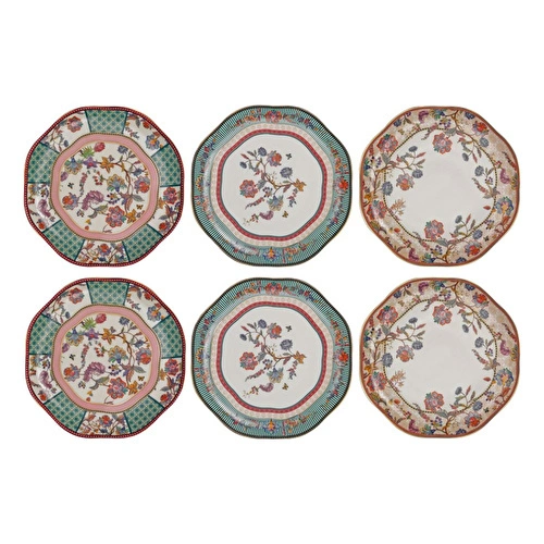 Lucky Art Serenity Bone 20 Cm 6li Tabak Seti