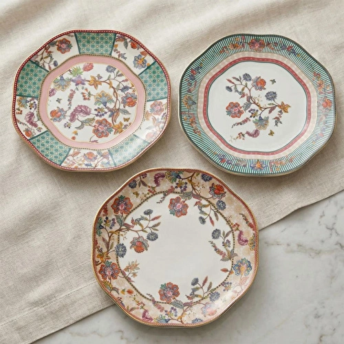 Lucky Art Serenity Bone 20 Cm 6li Tabak Seti